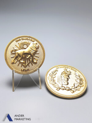 Custom medallion coin - YCOIN-1435 Ander Marketing Singapore