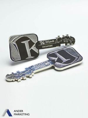 Custom Metal Key - YKEY-1261 Ander Marketing Singapore
