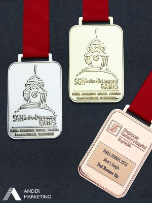 Custom Medal - YRM-1050 Ander Marketing Singapore