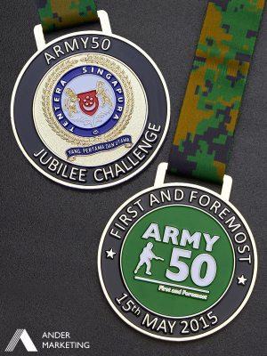 Custom Medal - YRM-1088 Ander Marketing Singapore