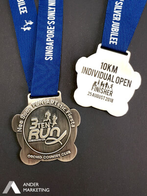 Custom metal medal - YTC-3449 Ander Marketing Singapore