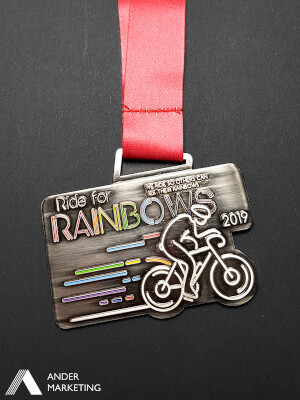 Custom metal medal - YTC-3544 Ander Marketing Singapore