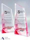 Acrylic Trophy Award - Ander Marketing Singapore