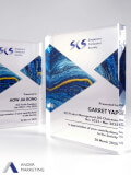 Acrylic Trophy Award - Ander Marketing Singapore