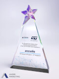 Crystal Trophy Award - Ander Marketing Singapore