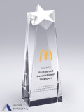 Crystal Trophy Award - Ander Marketing Singapore