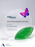Crystal Trophy Award - Ander Marketing Singapore