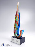 Glass Trophy Award - Ander Marketing Singapore