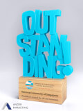 Modern Trophy Award - Ander Marketing Singapore