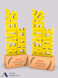 Modern Trophy Award - Ander Marketing Singapore