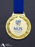 Gold metal medals - Ander Marketing Singapore